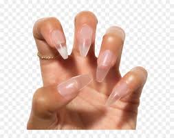 But most women go for long acrylics. Clear Coat Acrylic Nails Hd Png Download Vhv