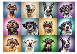 Send photographs of your pet. Funny Dog Portraits Trefl 1000 Piece Jigsaw Puzzle Toys Games Jigsaw Puzzles Innovatordiaries Com