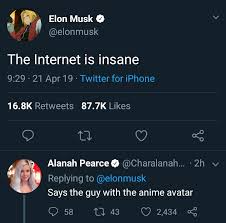 Daily best tweets from elon musk's official twitter account. Elon Musk Got Murdered Anime Avatar Is Bad For Billionaires Murderedbywords