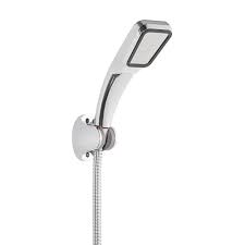 Handheld Shower Spray Head Holder Bracket Bathroom Wall Mount Silver Plastic Adjustable Cradle Bathroom Shower Shower Bracket Bathroom Fixtures Bathroom Shower