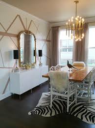 Colorful designer rugs 8 photos. Jonathan Adler Bond Dining Table With Zebra Cowhide Zebra Rug In Dining Room 554x740 Download Hd Wallpaper Wallpapertip