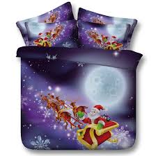 Hailea christmas quilt set green twin size lightweight bedspread coverlet santa clause christmas tree pattern bedding quilt bed set gi. Moon Snowflake Christmas Bedding Set Purple Comforter Sets Duvet Covers Bed Sheet Sheets Quilt Doona Super King Queen Size 5pcs King Queen Size Super Kingpurple Comforter Sets Aliexpress