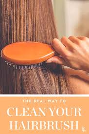 Once i cleaned my hairbrushes, my hair started staying clean for longer. How To Clean Your Hairbrush Because It Definitely Needs It Hair Brush Baby Hair Brush Hair Brush Holder