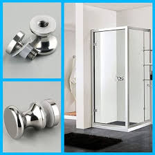 Bathroom door locks are less about security and more about extra privacy for the user. China Bathroom Round Single Sided Shower Glass Door Handle Pull Bathroom Door Knobs Solid Sus 304 Stainless Steel Polished Chrome Finish China Glass Door Knob Door Knob