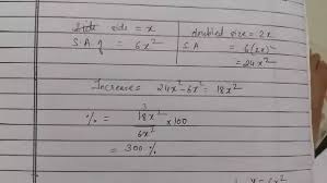 Maybe you would like to learn more about one of these? What Is The Percentage Increase In The Surface Area Of A Cube When Each Side Is Doubled Quora