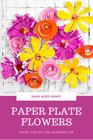 Maybe you would like to learn more about one of these? Diy A Bouquet Of Spring Flowers Kids Love This Paper Plate Craft Idea Click For The How Paper Flowers Diy Paper Plate Crafts For Kids Paper Flower Template