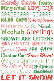 Email your card on christmas morning or text it on christmas eve! 22 Free Holiday Fonts That S What Che Said