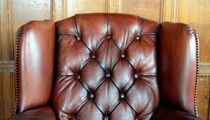 Two years ago i transformed the guest room in my house by putting this burnt orange, chesterfield sofa bed in it. F50 1063 Tetrad Oskar Dfs Cigar Brown Leather Chesterfield Wingback Armchair 1 Of A Pair Folio 50 Stourport Antique Furniture