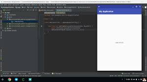An android apk (any app or game that you want to test out). Developing Android Apps Right On Your Chromebook By Pierre Jacquier Androidpub