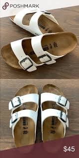 Birkenstock Arizona White Leather Narrow Birkenstock Arizona Sandals White Birko Flor Birkenstock Sandals Arizona Birkenstock Sandals