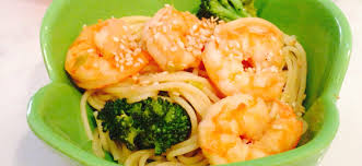 Angel hair with shrimp pasta recipe | kitchen daily. Sesame Shrimp And Broccoli With Angel Hair Pasta Dreamfields Foods