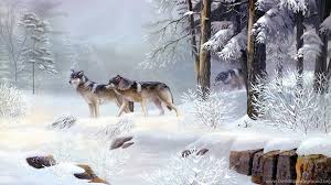 2048x2048 (compatible with many tablets) &mediumspace; Winter Wolves Wallpapers Hd Wallpaper Backgrounds Of Your Choice Desktop Background