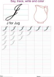 Check spelling or type a new query. Cursive Captial Letter J Worksheet