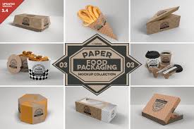 Download Vol 3 Food Box Packaging Mockups 129132 Branding Design Bundles