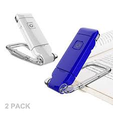 Biglight Book Light Adjustable Brightness Small Reading Lights For Bo