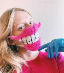 41 free face mask sewing patterns approved by 64 hospitals (+ pdf printables). Knitted Face Masks Encourage Social Distancing By Being Bizarre