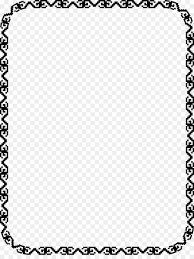 Includes 12 months on separate pages. Black And White Frame Png Download 1746 2292 Free Transparent Microsoft Word Png Download Cleanpng Kisspng