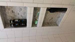 Redi Niche Black Shower Wall Shelf Lowes Com Shower Wall Shower Shelves Shower Niche