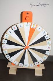 Glucksrad Mengen Und Kernvokabular Materialwerkstatt Gluck Mathematik Mathe