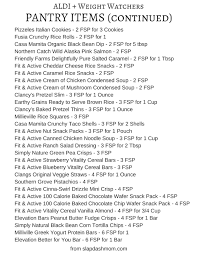 I am offering this weight watchers freestyle zero points food list plus free printable to make your weight loss journey easier! Weight Watchers Friendly Aldi Shopping List Slap Dash Mom