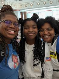 My friend Laura joined me