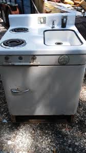 antique general chef electric stove