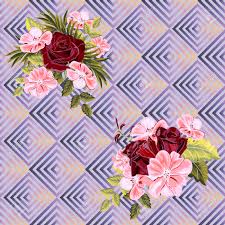 The vintage look makes your bedroom, living room, or dining room warm and welcoming. Seamless Pattern With Beautiful Delicate Roses On Checkered Background Flower Background For Textile Cover Wallpaper Gift Packaging Printing Romantic Design For Calico Silk Royalty Free Cliparts Vectors And Stock Illustration Image 101806237