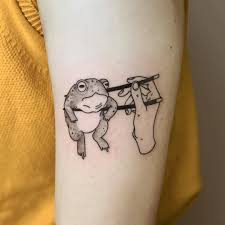 Black And White Frog Tattoo Designs Black And White Illustrations On Instagram Tacosaurus By Fabianbranas Art Blackworknow If You Would Like To Be F With Images Small Tattoos Tattoos Tattoos For Women