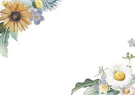 Download Floral Frame Background For Free Acquerello Floreale Sfondi Floreali Cornici