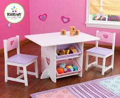 Amazon Com Kidkraft Heart Table And Chair Set Toys Games Kids Table And Chairs Kids Play Table Kids Furniture