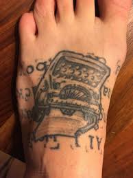 All Work And No Play Makes Jack A Dull Boy Meaning In Bengali Typewriter Foot Tattoo All Work And No Play Make Jack A Dull Boy Foot Tattoo Tattoos I Tattoo