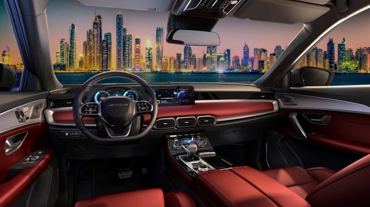 2023 Jetour X70 Plus Ultra-Modern Cockpit, AI generated