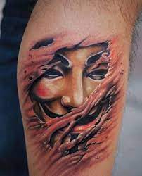 The 20 Best Worst And Weirdest Tech Tattoos Tech Tattoo Mask Tattoo Samoan Tattoo