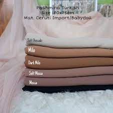 Check spelling or type a new query. Jual Pashmina Turkish Warna Mocca Soft Mocca Dark Milo Soft Avocado Di Lapak Kios Hepi Bukalapak