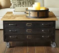 They are still a favorite and necessary item. Library Flat File Coffee Table Pottery Barn Love It Coffee Table Pottery Barn Diy Coffee Table Coffee Table With Wheels