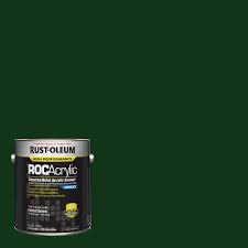 Rust-Oleum 1 gal. ROC Acrylic 3800 DTM OSHA Gloss Forest Green  Interior/Exterior Enamel Paint (Case of 2) 315509