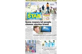 Sky news delivers breaking news, headlines and top stories from business, politics, entertainment and more in the uk and worldwide. The Star Cover May 22 2021 Philstar Com