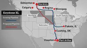 Keystone xl, which would have been under construction this year, was expected to carry 830,000 barrels per part of transcanada's keystone xl pipeline under construction in atoka, oklahoma. A Look At The History Of The Keystone Xl Pipeline Expansion Cbc News
