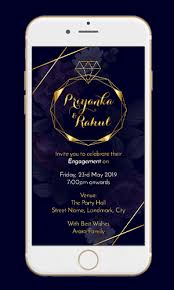 6 in engagement invitation card design in microsoft word if you like our works give it. Engagement Invitation Card Online Maker Happy Invites
