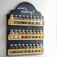 It has such a natural charm and is able to effuse any interior design setting with a warm, cozy look. Wooden Spice Rack Build Plans Houseful Of Handmade