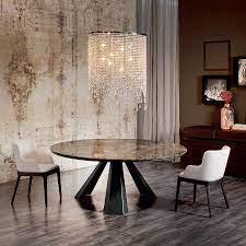 Eliot Round Design Depot Furniture Furniture Miami Showroom Dining Table Marble Furniture Luxury Italian Furniture