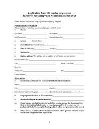 Any questions regarding the application and academic Application Form Um Master Programme Faculty Of Psychology And
