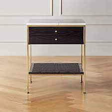Table of the best wood modern nightstands reviews. Modern Nightstands And Bedside Tables Cb2