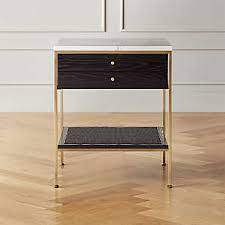 | modern wood black nightstands. Modern Nightstands And Bedside Tables Cb2