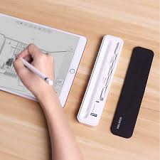 The Apple Pencil Carrying Case Features Built In Rechargeable Battery Gadgetsin Apple Pencil Apple Pencil Case Powerbank
