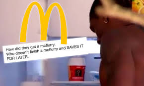 Yes, you read that right — it's on every night. Love Island Fans Spotted A Mcflurry In The Villa Fridge Have A Lot Of Questions Capital