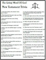 In a time when every side seems convinced it has the answers, the atlantic and hbo are p. Our Living Word Trivia Game Is Straight From God S Word