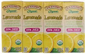 R W Knudsen Organic Lemonade Juice Box 4 Ct 6 75 Fl Qfc
