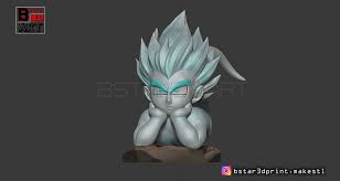 Makexyz is 3d printing on demand. 3d Printed Gotenks Ghost Version 03 From Dragon Ball Z By Bstar3dprint Pinshape