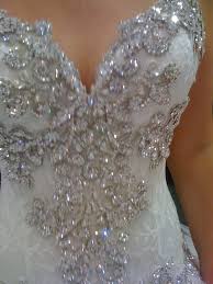Blinged Out Wedding Dresses Ad Wedding Dress Usa Michigan Pnina Tornai Custom Bling Dress Wedding Dresses Wedding Dresses Beaded Used Wedding Dresses